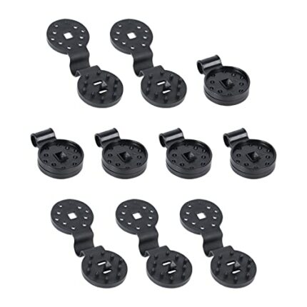 10pcs Sunshade Clip Shade Cloth Clip,Garden Shade Net Clip,Shade Cloth Plastic Clips,Greenhouse Film Sunshade Net Clip Buckle Canopy Outdoor Gard