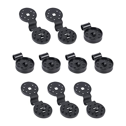 10pcs Sunshade Clip Shade Cloth Clip,Garden Shade Net Clip,Shade Cloth Plastic Clips,Greenhouse Film Sunshade Net Clip Buckle Canopy Outdoor Gard