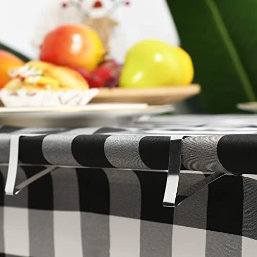 Hiasan Tablecloth Clips 12 Pack Stainless Steel Table Cover Clamps Skirt Clips Table Cloth Holders