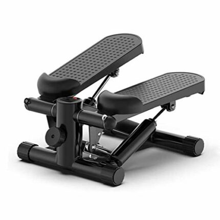 LLRYN Household Hydraulic Mute Stepper Aerobic Twister with Adjustable Resistance Bands Function Pedal Indoor Cardio Training Fitness Exercise Ma