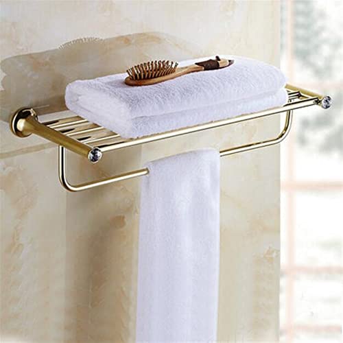 HIGOH Towel Racks,Bathroom Towel Rack Wall Mounted Towel Holder,Bathroom Accessory Towel Rack,Towel Holder,Bathroom Shelf Holder Bath Hardware wi