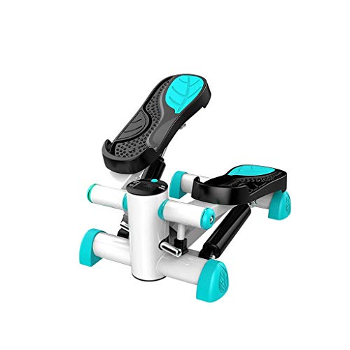 LLRYN Household Mute Stepper Hydraulic Mute Multifunctional Pedal Indoor Sports Stepper Leg (Color : Vert)