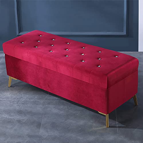 shoe storage bench ottoman Storage Benches Velvet storage Bench Upholstered storage Ottoman,Tufted Foot Stool Lift Top,Modern Bedroom Bench Entry