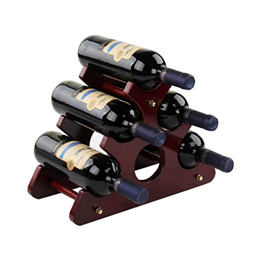 NEOCHY Wine Rack Triangle Solid Home Living Room Red Wine