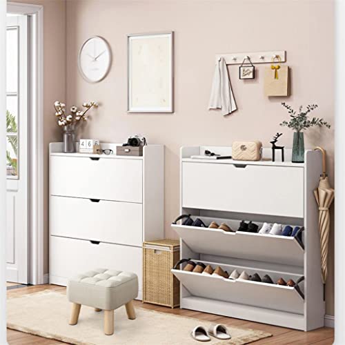 LUKEO Small Stool, Household Soft Bag, Low Stool Cushion, Foot Stool, Sofa Stool, Living Room, Coffee Table, Home (Color : 3-pack, Size : Talla �