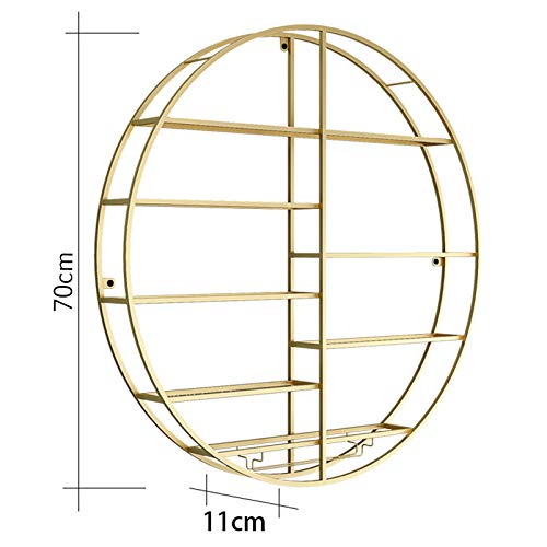 EMISOO Wine Rack Wall Mounted - Wine Bottle and Wine Glass Holder, Wrought Iron Wall-Mounted Wine Racks, Household Wine Accessories, Gifts for Lo