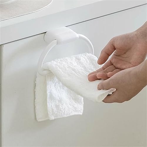 FOUNCY Vintage Towel Ring Bathroom Towel Rack Kitchen Towel Bar Rag Hanging Ring Hand Towel Holder Towel Ring Bathroom Accessories