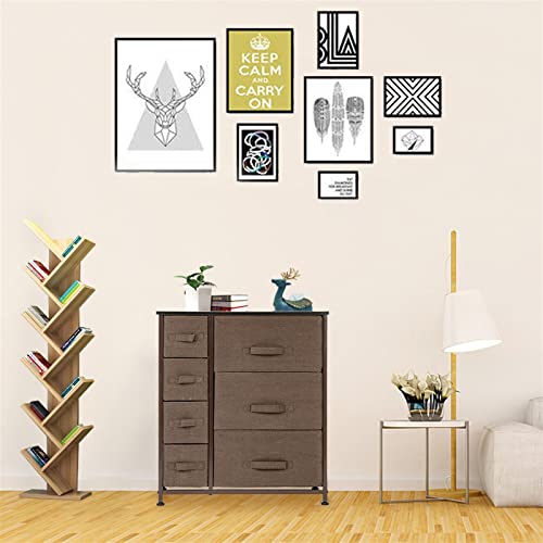 FGHOEV Folding Storage Cabinet Non-woven Fabric Closet Multi-layer Drawer Bedroom Furniture Bedroom Furniture Clothing Organizer
