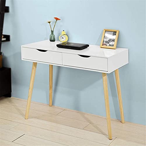 N/A Household Wood Computer Desk Writing Table Study Desk Bedside Table Dressing Office Home Bedroom Furniture