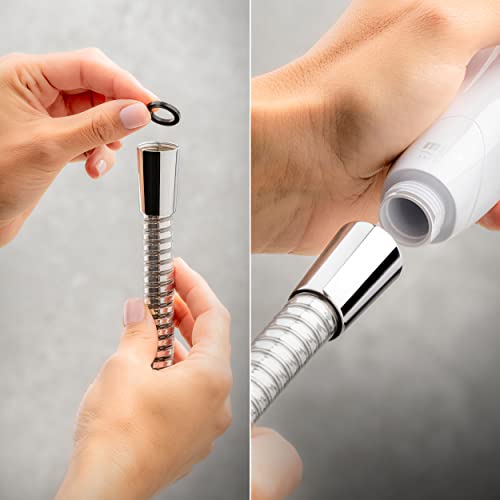 Mira Showers Nectar Shower Head Handheld Shower Head Single Spray Shower Head 90 mm White 2.1703.001