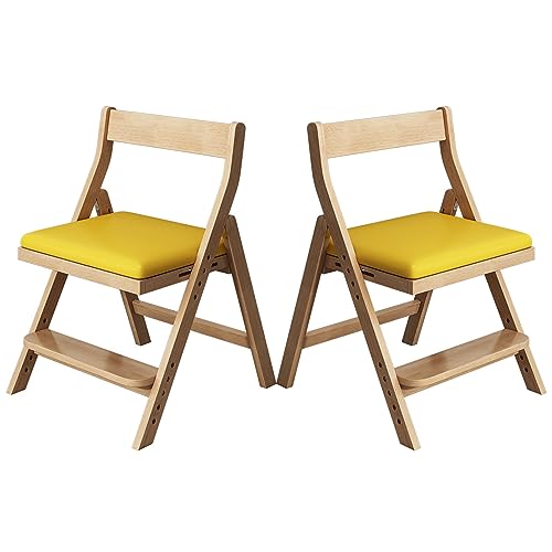 Mid Century Modern Dining Chairs, Set of 2 Upholstered Faux Leather Curved Back Contemporary Kitchen Dining Accent Chair for Kitchen Living Room