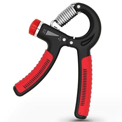 LETSQUEEZE Hand Grip Strengthener with 5-60kg Resistance – Non-Slip Adjustable Hand Gripper for Wrist, Finger & Forearm Exercise, Rehabilitation,