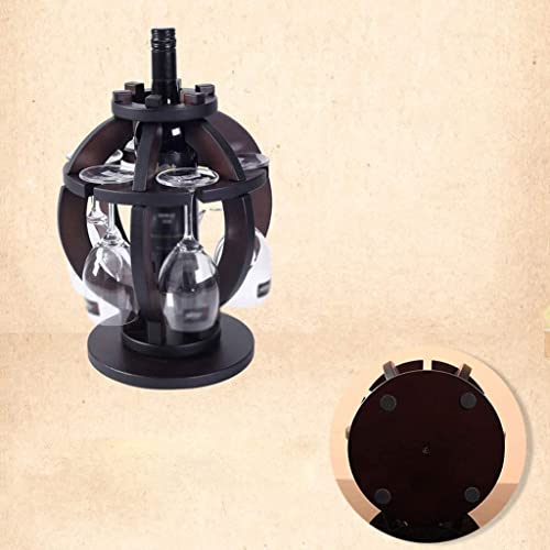 NEOCHY Solid Wine Rack, European Wine Rack Upside Down Wine Glass Rack, Made with Environmentally Friendly Technology, Not Easy to Damage