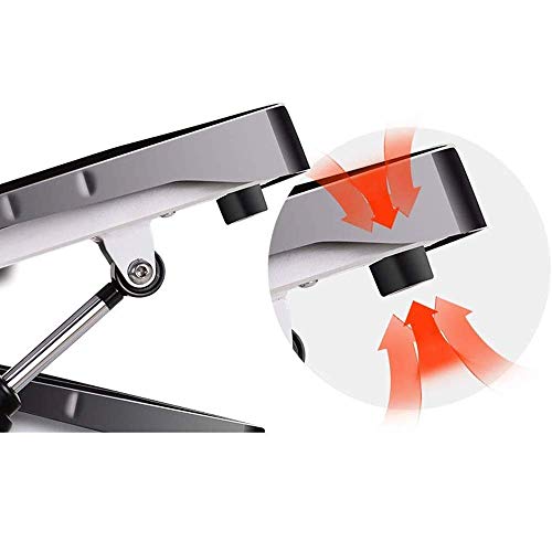 TWDYC Fitness Stair Stepper for Women and Man,Mini Stepper Fitness Cardio Exercise Trainer,Height Adjustable StepperTwisting Machine