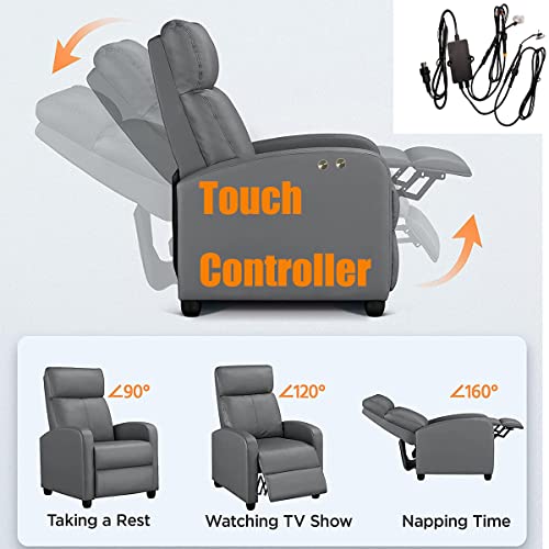 Huachuang Recliner Touch Controller, Touch Sensor Control Box,for Lift Chair -Electric Recliner- Power Sofa- for Limoss-Okin-Kaidi (2 Touch) 5 pi