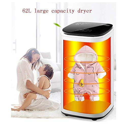 TFIIEXFL Electric Clothes Dryers Home Quick-drying Smart Touch Disinfection Sterilization 48L Large Capacity Hotel/apartment/home Household
