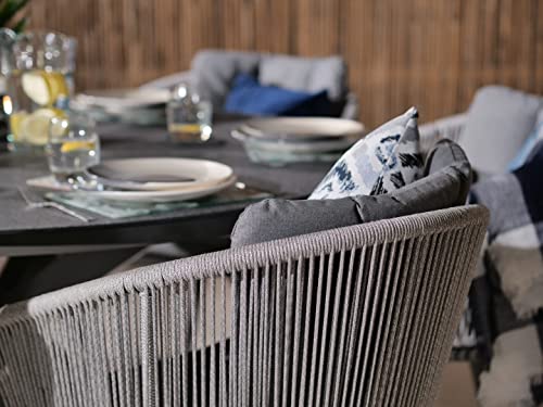 Royalcraft Aspen Dining Set, Grey/Teak