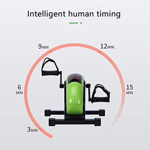 LUNEZY Electronic Physical Therapy Rehab Bicycle, Adjustable Stroke Rehabilitation Pedal Exerciser, Adjustable Resistance Arm & Leg Indoor Fitnes