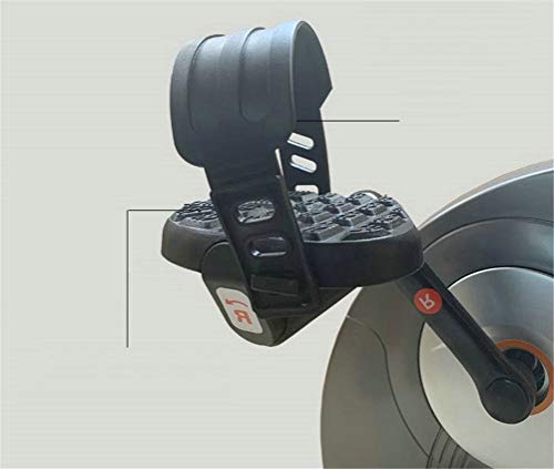 n/a Home Folding Exercise Bike, Upright Bike With Magnetic Tension And Pulse Grips, Foldable Magnetic Control Upright Pedal Bicycle