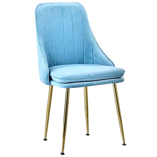 Modern Kitchen Dining Room Chairs Dining Chairs With Backrest Velvet Dining Chair Soft Padded Seat For Office Lounge Dining Kitchen Bedroom (Colo