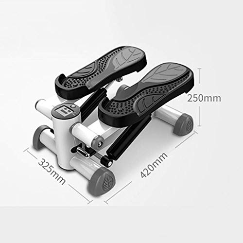 LLRYN Household Mute Stepper Hydraulic Mute Multifunctional Pedal Indoor Sports Stepper Leg (Color : Vert)