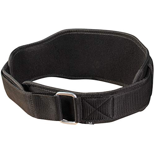 CROSSJAB Weight Lifting Belt Gym Fitness Training Double Strength Neoprene 5.5 Inch Bodybuilding Workout Belt Men Women Support Powerlifting Squa