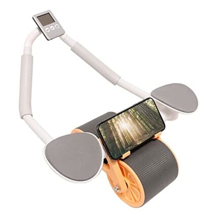 Elbow Support Automatic Rebound Abdominal Wheel，Ab Roller for Abdominal Exercise Machine，Abs Workout Equipment，Core Strengthening Trainer Fitness