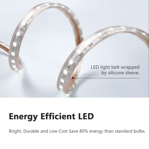 EMKE Bathroom Mirror with LED Lights - 400x600mm Backlit LED Illuminated Bathroom Mirror with Demister Heat Pad, Makeup Vanity Touch Mirror with