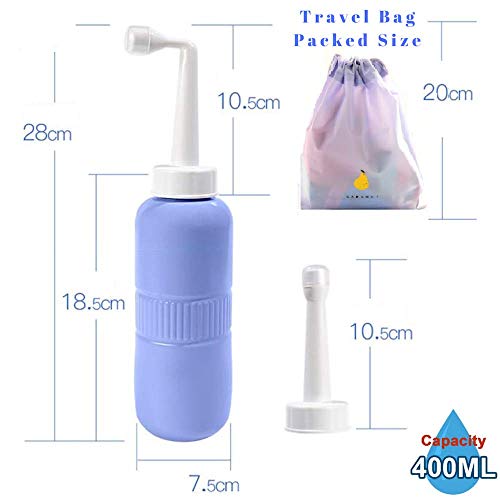 Momwasher Postpartum Care Bottle Portable Bidet Sprayer Bottle, Shattaf Mom Washer 2 in 1 Travel Handheld Personal Hygiene Bidet Upside Down Sque