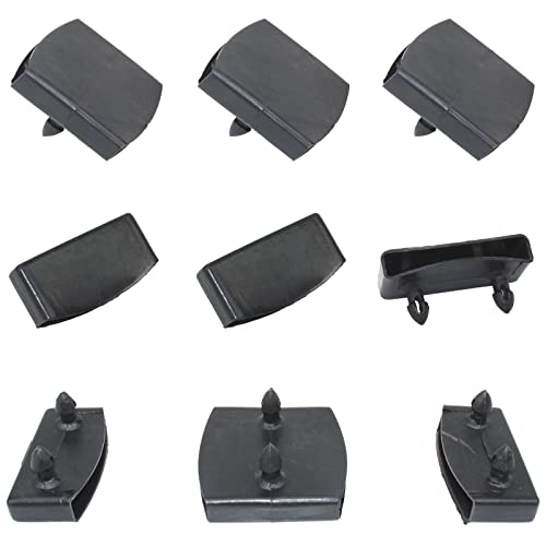 Gad2go 36 Pieces Plastic Bed Slat Caps 53mm-55mm Bed Slat Centre Caps Holder Side Slat Bracket Cover Replacement for Single Double King Size Beds