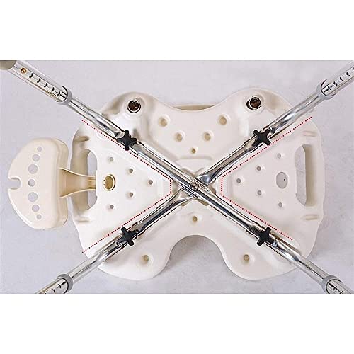 taimowei Lightweight Bathroom Stools, Height Adjustable Shower Chair Applicable to the Elderly, Pregnant Women, the Disabled,Household Goods
