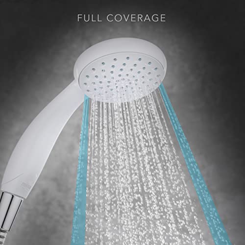 Mira Showers Nectar Shower Head Handheld Shower Head Single Spray Shower Head 90 mm White 2.1703.001
