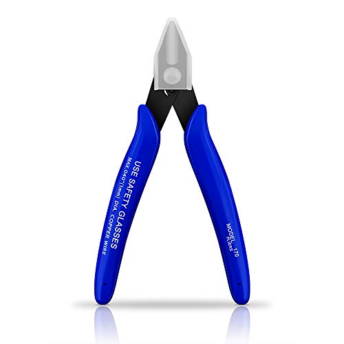 OUYZGIA Wire Cutters, Side Cutting Pliers, Durable Cutting Nippers, Wire Cable Cutter, Diagonal Cutting Pliers for Homes Electricians