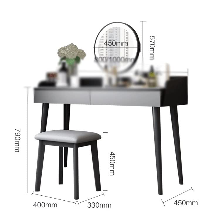 JYDQM Dressing Table Bedroom Makeup Table Makeup Makeup Stool Makeup Table Small Household