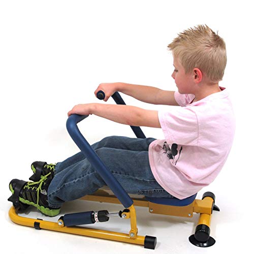 PHASFBJ Kids Rowing Machine for Home Gym Load 80 Kg,for Aerobic Training, Give Your Child A Healthy And Happy Gift, Home Rowing Machine for Boys