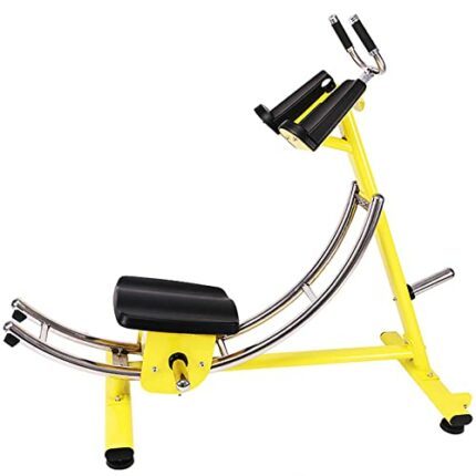 KIPEKE Ab Machine for Gym, Waist Roller Coaster Abdominal Machine, Fitness Machine + Cardio, Multifunctional Supine Board Belly Sports Fitness Eq