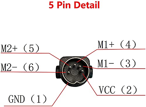 Huachuang Recliner Hand Control,Controller,recliner motr control,2 buttons,5 pin,1 motor controller,DIY for Okin LIMOSS recliner, armchair or li
