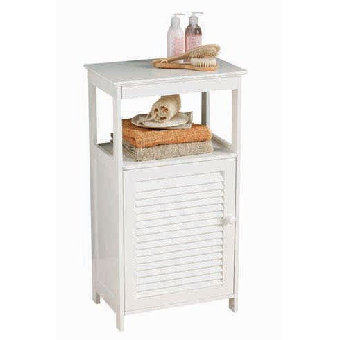 Premier Housewares Floorstanding Cabinet, 83 x 45 x 30 cm - White