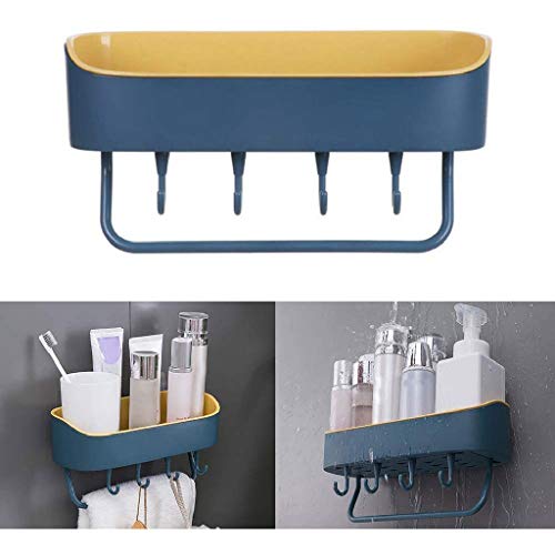 N/A Towel rack - Bathroom Towel Shelf Mounted,Self Adhesive No Drilling Removable Plastic Sink Decro Shelf Organizer For Kitchen,Bedroom,Toilet (