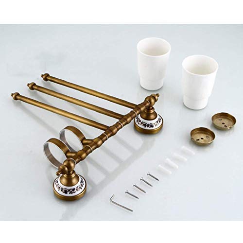 N/A Rotating Towel Rack-Swivel Towel Rack ,Stainless Steel Swing Out Towel Bar ,Space Saving Swinging Towel Bar for Bathroom