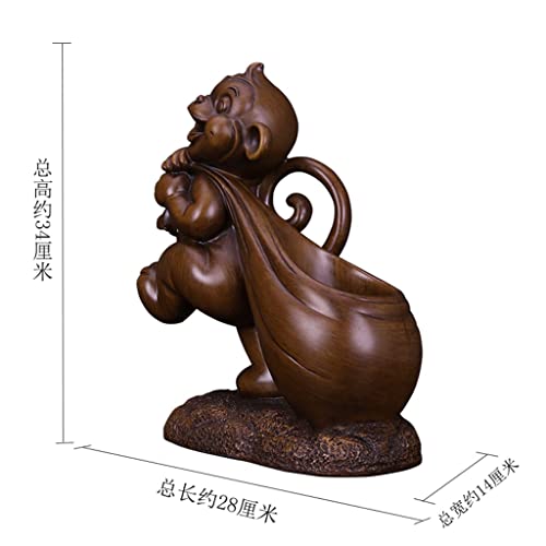 maozi Wine rack decorations Zodiac monkey wine cabinet decorations living room TV cabinet porch storage decorations