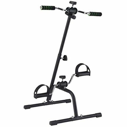 LUNEZY Portable Pedal Exercise Bike Arm And Leg Exerciser, Fitness Equipment for Seniors And Elderly, Physical Therapy Leg Exercisers