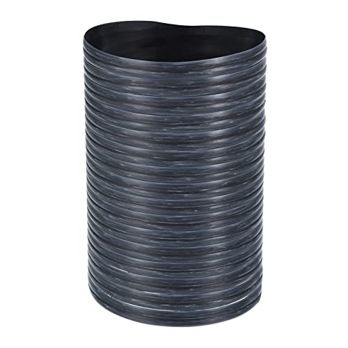 PATIKIL Wicker Repair Kit, Flat Synthetic Rattan Material for Garden Patio Furniture Replacement DIY Chair Sofa Table, Black