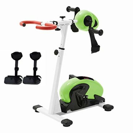 LUNEZY Electric Bike Foldable Home Elderly Upper And Lower Limbs Pedal Trainer, Handicap Disabled and Stroke Survivor Rehabilitation Equipment