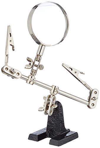 Rolson 60335 Helping Hand with 60 mm Magnifying Glass