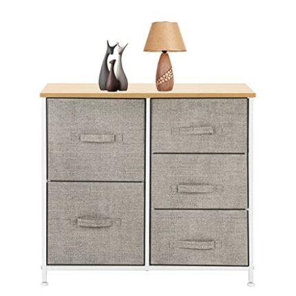 BHVXW Multi-layer Fabric Drawer Organizer Closet Storage Tower Non-woven Chest of Dresser Sundries Cabinet Home Bedroom Furniture