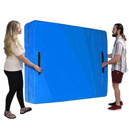 Mattress Cover for Moving and Storage- (Double Size)- with Handles Reusable Waterproof Extra Thick Moving Mattress Bags with Strong Zipper, Heavy
