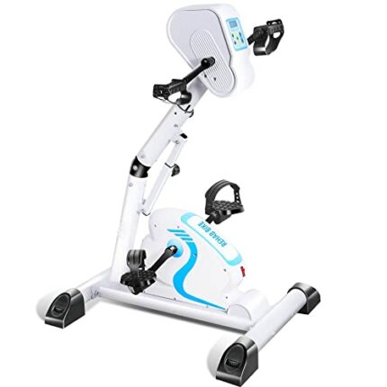 Electric Pedal Exerciser Physical Therapy Rehab Trainer for Elderly Seniors Handicap Disabled Stroke Survivor - Electric Exercise Bike Training A