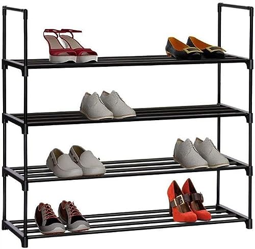 KRHINO Shoe Rack Shoe Rack Four Floors Metal Standing Shoe Rack Shoes Storage Shelf Home Organizer Accessories Shoe Rack