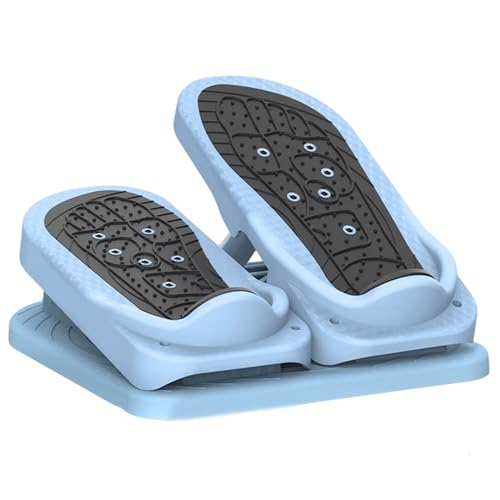 Step MachinesUnder Desk Stepper 2 in 1 Folding Mini Stepper Adjustable Mode Non-slip Exercise Fitness Stepper for Office Fitness